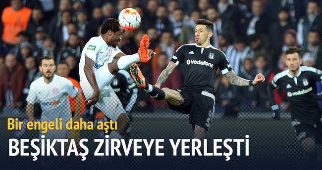 Beşiktaş Antalyaspor engelini tek golle geçti