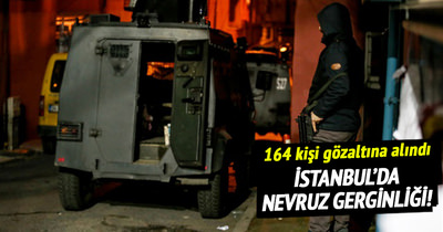 İstanbul’da Nevruz gerginliği: 164 gözaltı