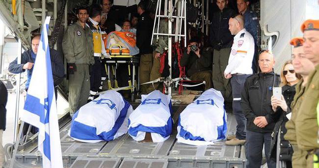 İstiklal’de yaşamını yitiren İsrailliler, askeri uçakla gönderildi