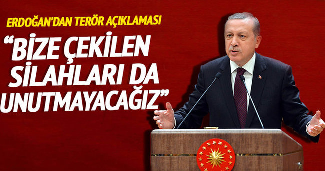 Cumhurbaşkanı Erdoğan Haliç’te konuştu