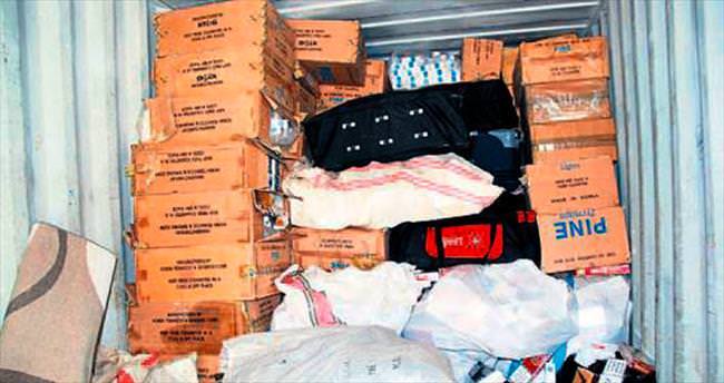 Gaziantep’te 175 bin paket kaçak sigara ele geçirildi