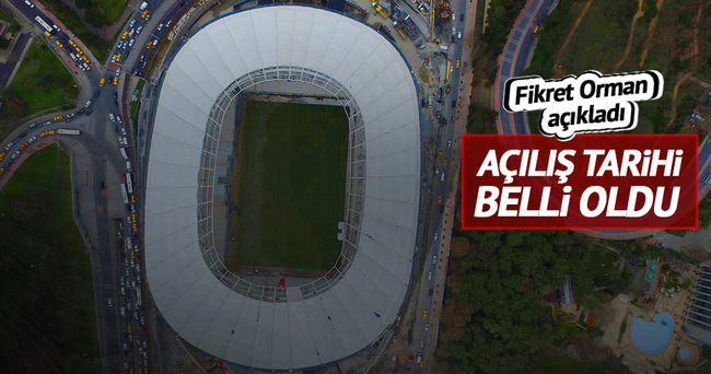 Beşiktaş Başkanı Fikret Orman Vodafone Arena’nın açılış tarihini açıkladı