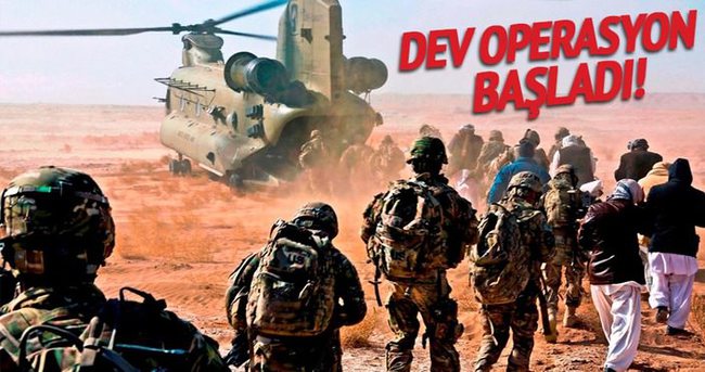Musul’u kurtarma operasyonu başladı