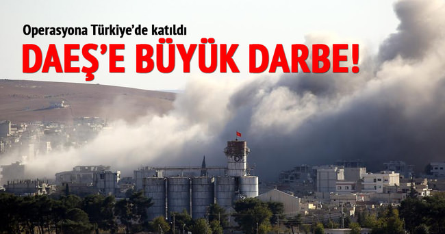 Koalisyon güçleri DAEŞ’i Musul çevresinde vuruyor!