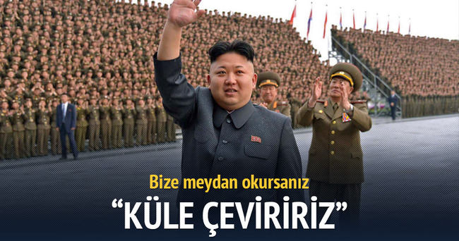 Kim Jong Un: Küle çeviririm