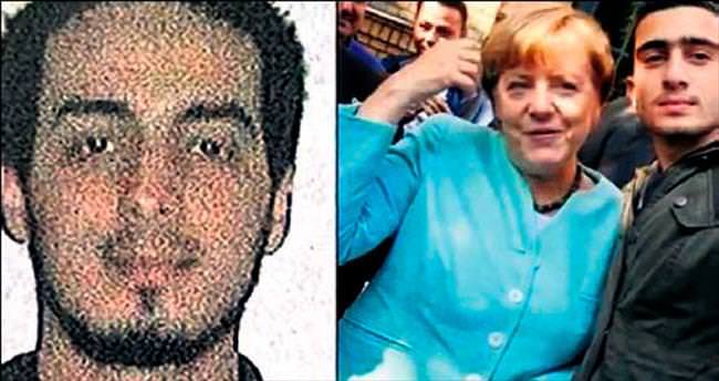Merkel, bombacıyla selfie mi çektirdi?
