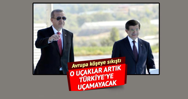 Terörist varsa uçak inmez