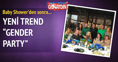 Yeni trend ’Gender Party’