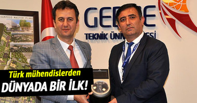 Türk mühendislerden dünyada bir ilk!