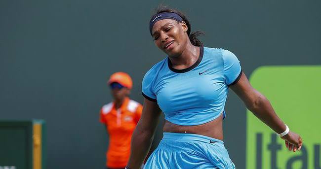Miami’de Serena Williams şoku!