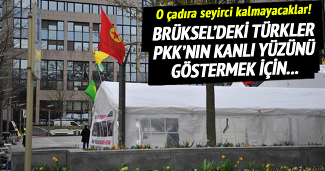 PKK’nın kanlı yüzünü anlatmak için çadır kuracaklar!