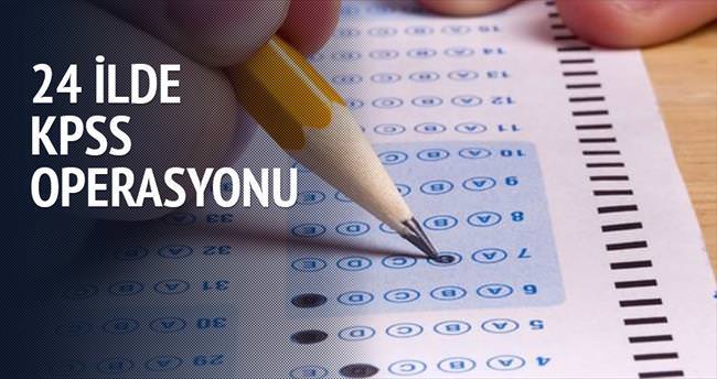 24 ilde 2010 KPSS operasyonu: 33 gözaltı
