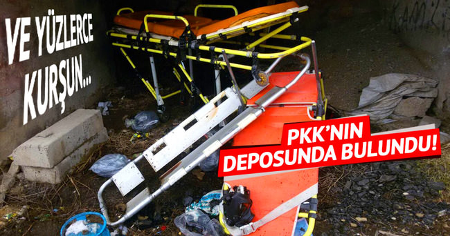 Yüksekova’daki PKK’ya ait çok sayıda tıbbi malzeme ele geçirildi!