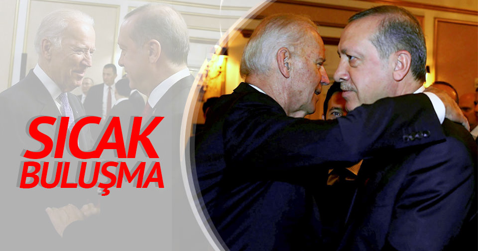 Erdoğan, ABD Başkan Yardımcısı Biden görüşmesi başladı