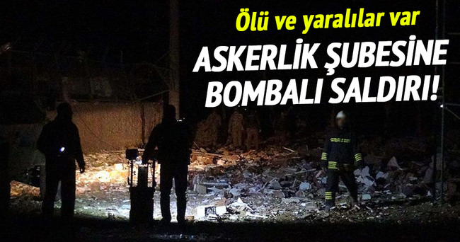 Kızıltepe’de bombalı saldırı
