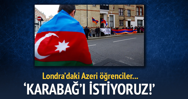Londra’da Azerbaycan’a destek