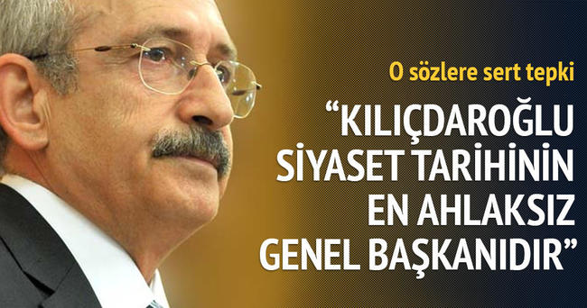 Tayyar: Kılıçdaroğlu siyaset tarihinin en ahlaksız genel başkanıdır