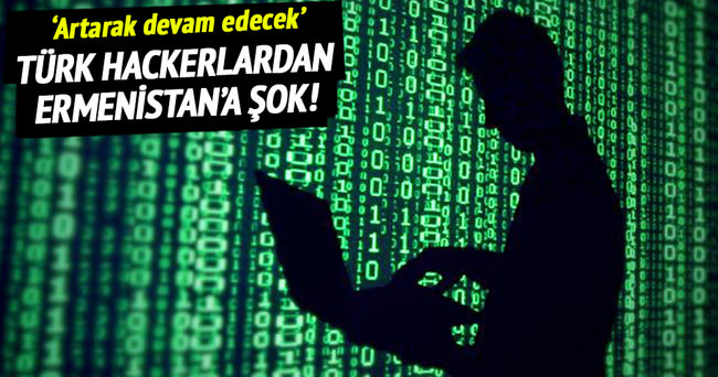 Türk hackerlardan Ermenistan’a şok!