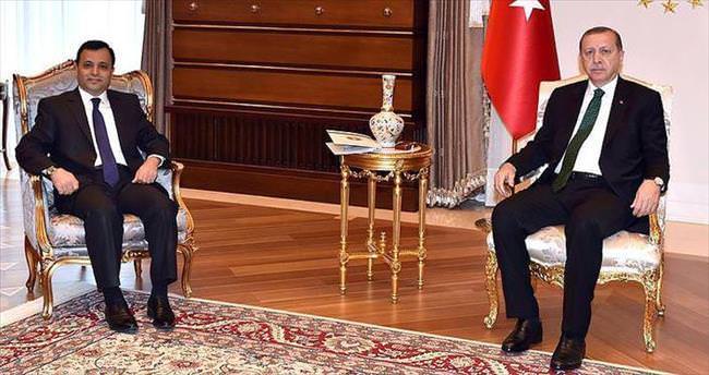 Erdoğan, AYM Başkanı’nı kabul etti