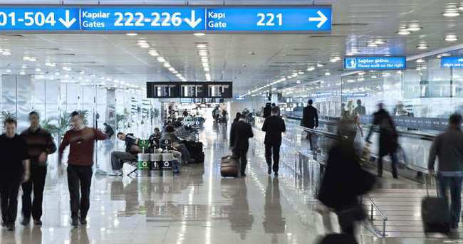 Mart ayında 12,7 milyon yolcu Türk havalimanlarından hizmet aldı