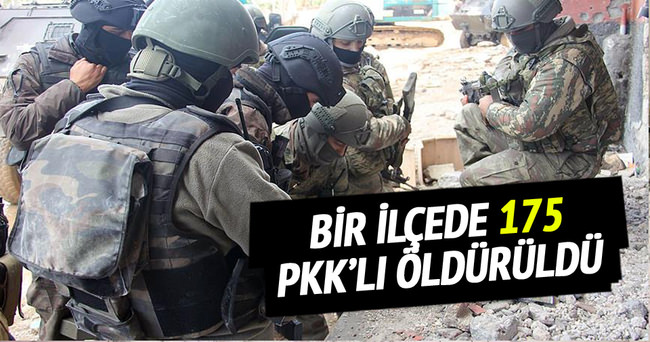 Nusaybin’de 175 PKK’lı etkisiz hale getirildi