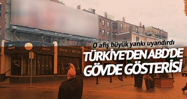 Türklerin afişi Boston’u ayağa kaldırdı