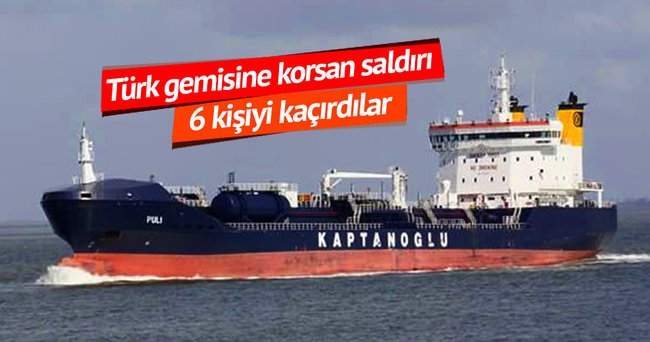 Türk gemisine korsan baskın