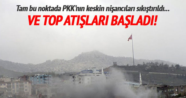 PKK’nın keskin nişancıları sıkıştırıldı!