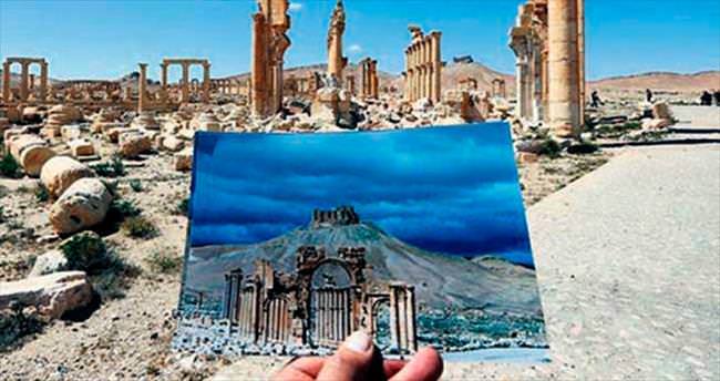 Antik Palmira’dan geriye enkaz kaldı