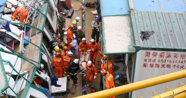 Çin’de vinç kazası: 12 ölü, 14 yaralı