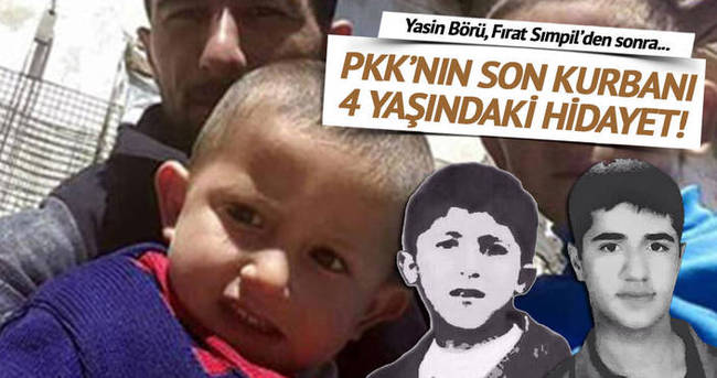 PKK 4 yaşındaki Hidayet’i katletti!