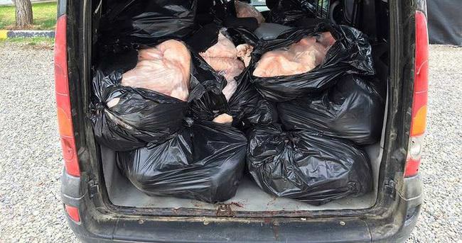 Diyarbakır’da 500 kilo kaçak et yakalandı