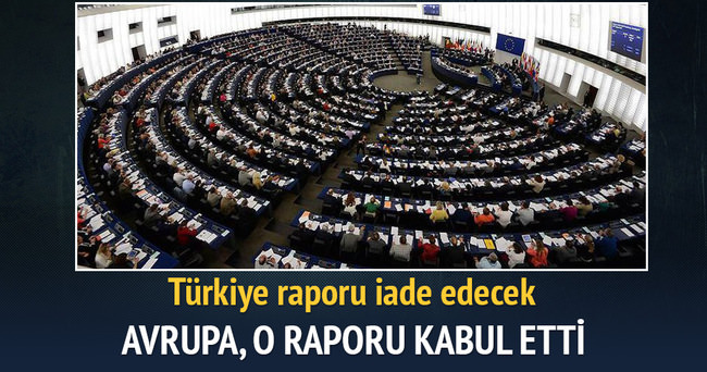 Avrupa Parlamentosu raporu kabul etti