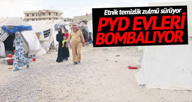 PYD evleri bombaladı suçu DAEŞ’e attı