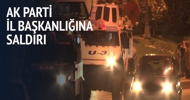 AK Parti İstanbul İl Başkanlığı’na saldırı!