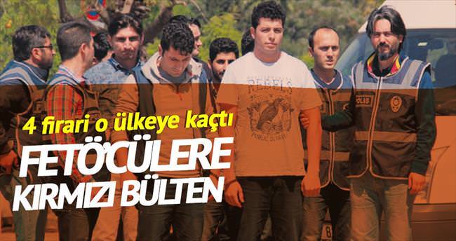 FETÖ’cülere kırmızı bülten