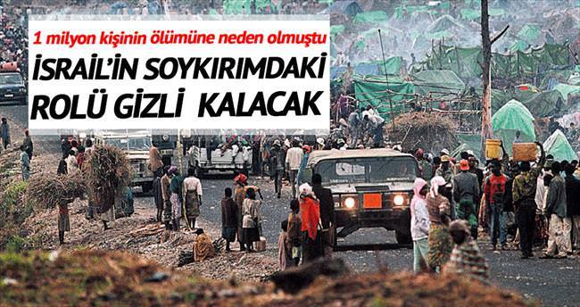 İsrail’in soykırımdaki rolü gizli kalacak