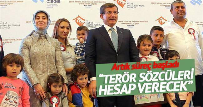 ‘Terör sözcüleri hesap verecek’