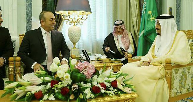 Çavuşoğlu, Suudi Arabistanlı mevkidaşı Cubeyr ile görüştü