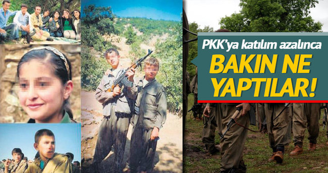 PKK, Suriye’de çocuk kaçırmaya başladı