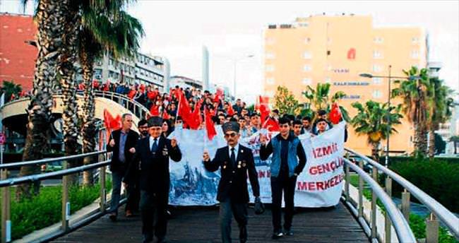 İzmir’de “vefa” yürüyüşü