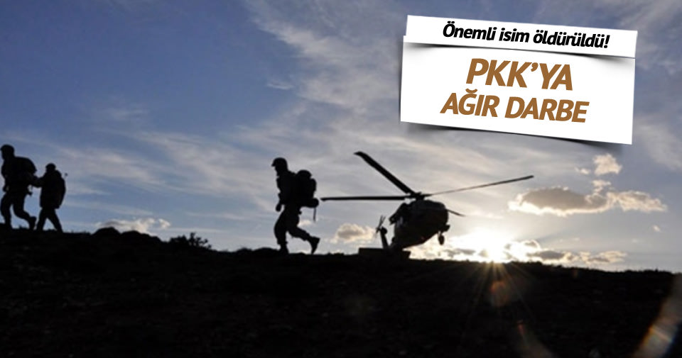 PKK’ya ağır darbe: Önemli isim öldürüldü!