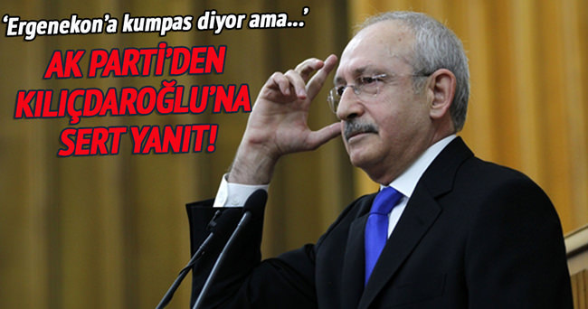AK Parti’den Kılıçdaroğlu’na ’kumpas’ yanıtı!