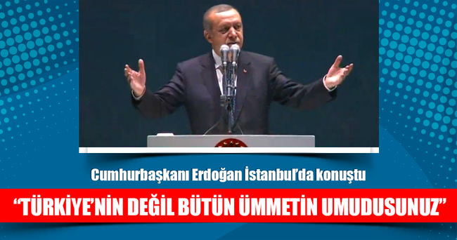 Cumhurbaşkanı Erdoğan İmam Hatiplilerle buluştu