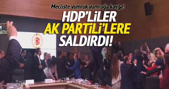 HDP’liler AK Partili’lere saldırdı!