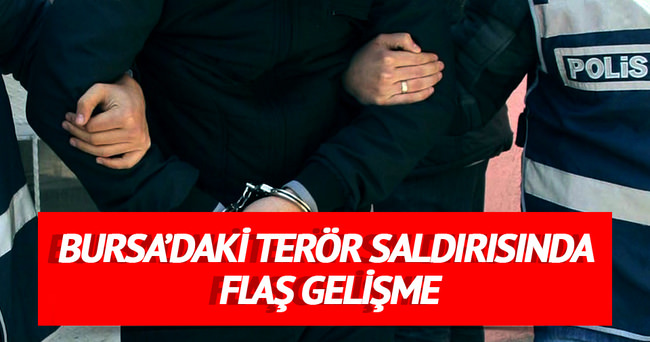 Bursa’daki terör saldırısında 2 gözaltı