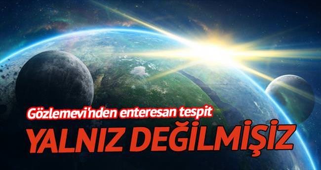 Dünya benzeri 3 gezegen var