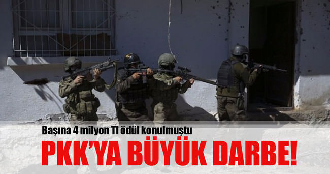 Üst düzey PKK’lı öldürüldü!