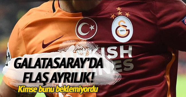 Galatasaray Da Flas Ayrilik Spor Haberleri