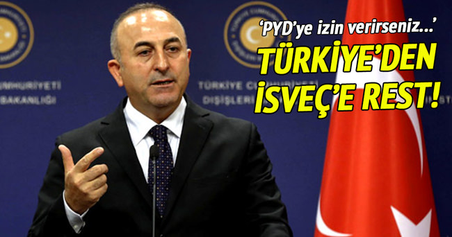 Türkiye’den İsveç’e rest!